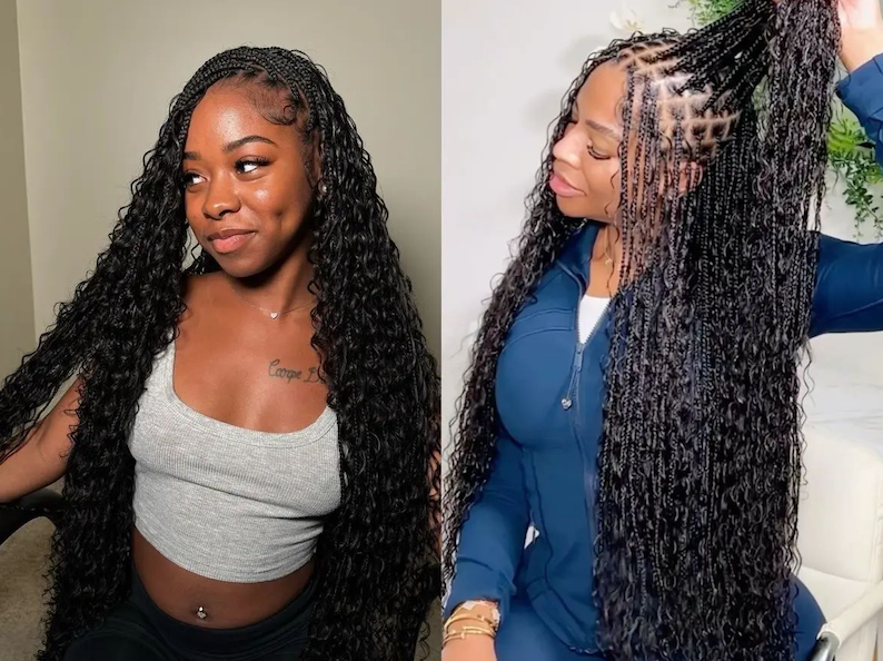 Box Boho braids
