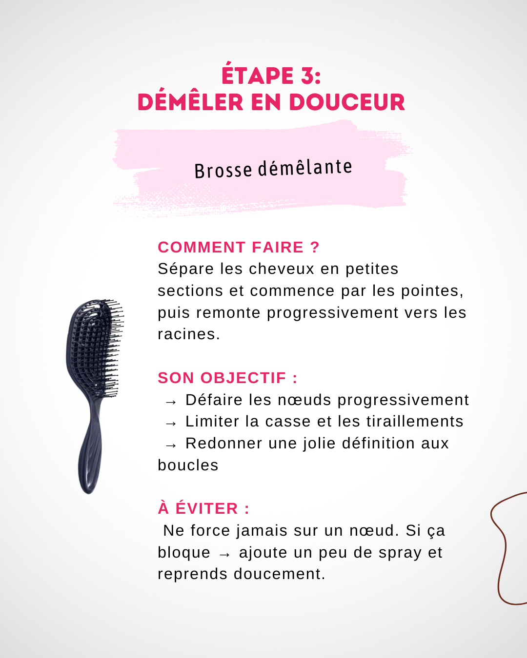 Box entretien des meches