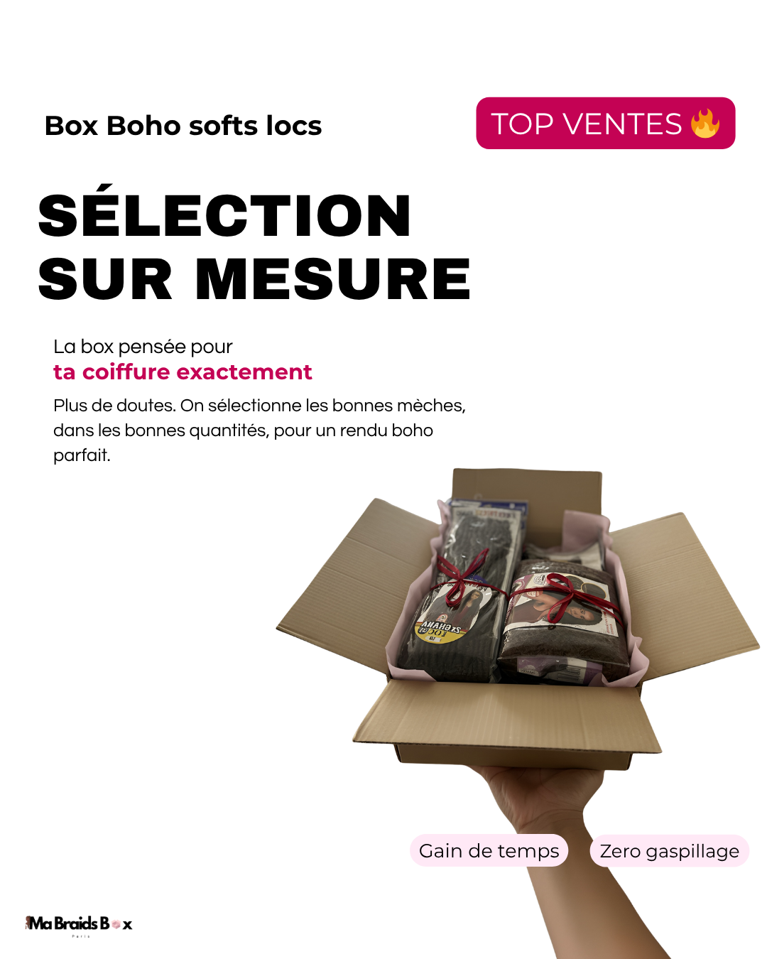 Box Boho softs locs "TOP VENTES" 🔥