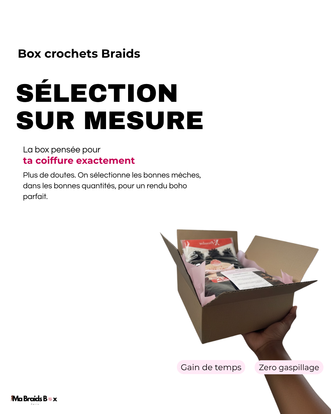 Box crochets braids