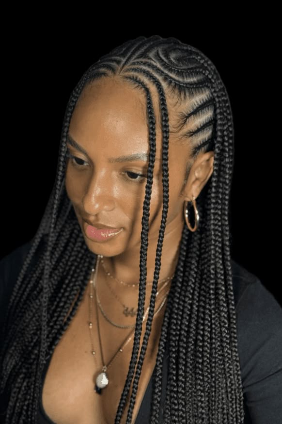 Box Braids( Braids, knotless braids, nattes collées, vanilles) - Mabraidsbox Box Braids( Braids, knotless braids, nattes collées, vanilles)