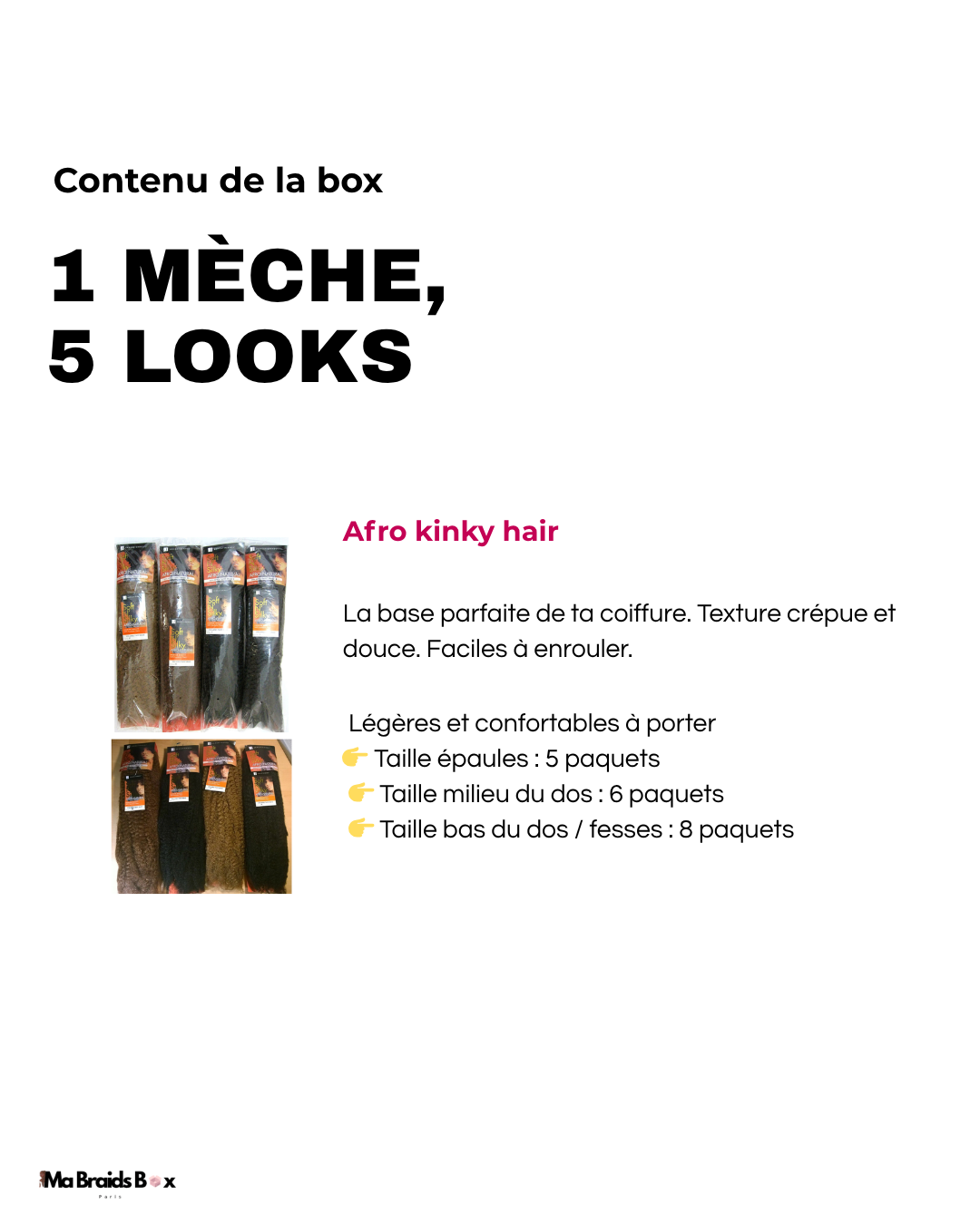 Box Fausses locks