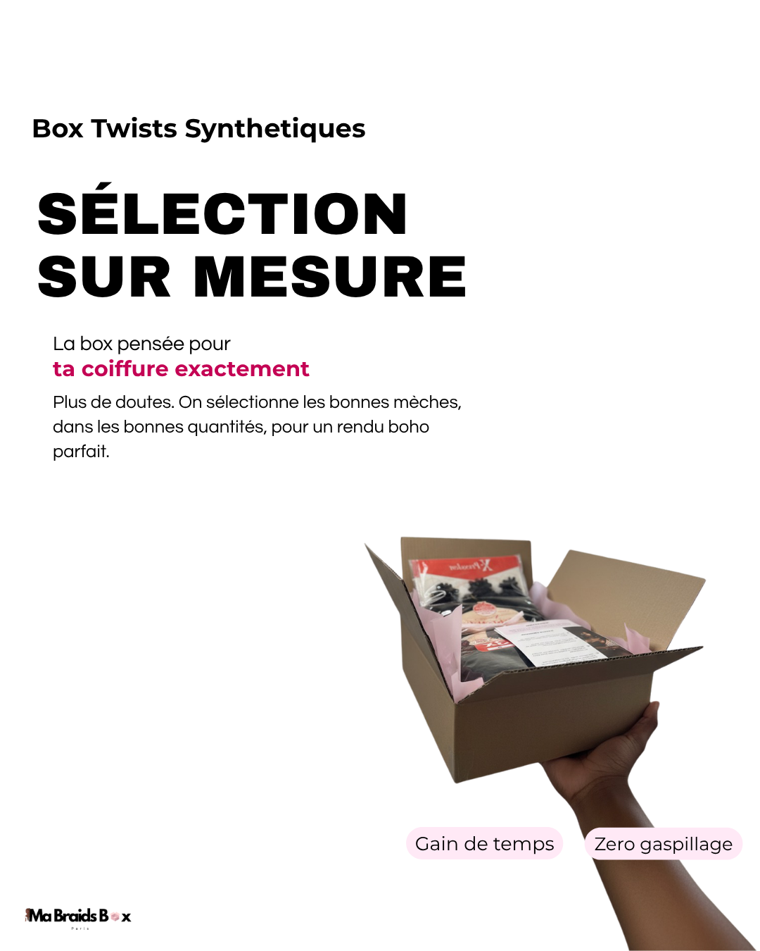 Box twists synthétiques