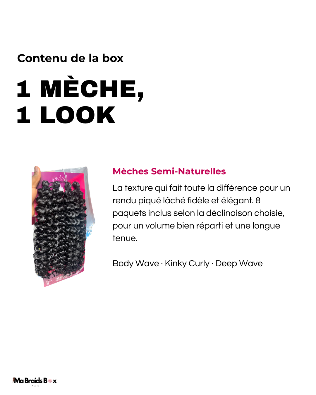Box Piqué laché