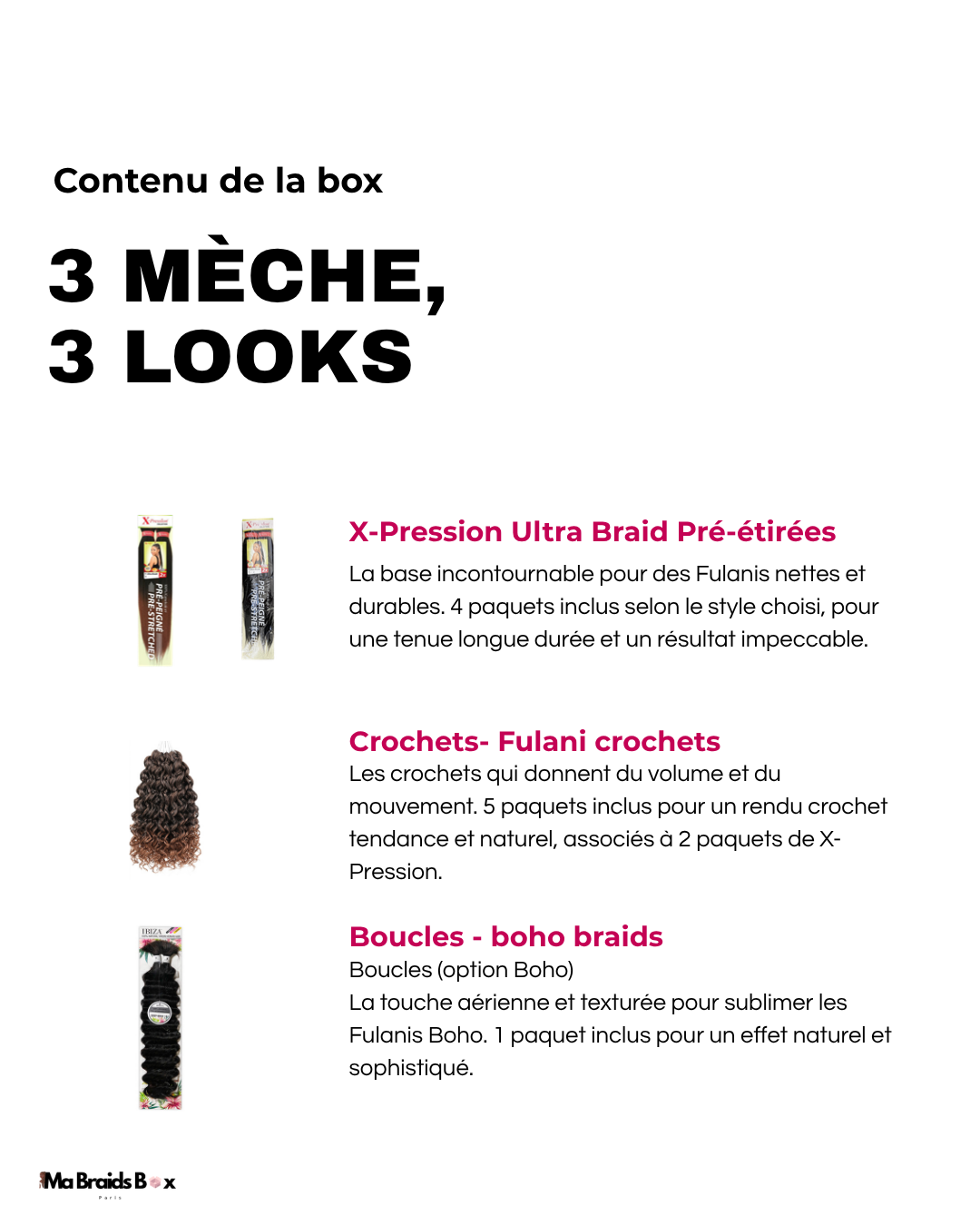 Box Fulanis (braids ou crochets)