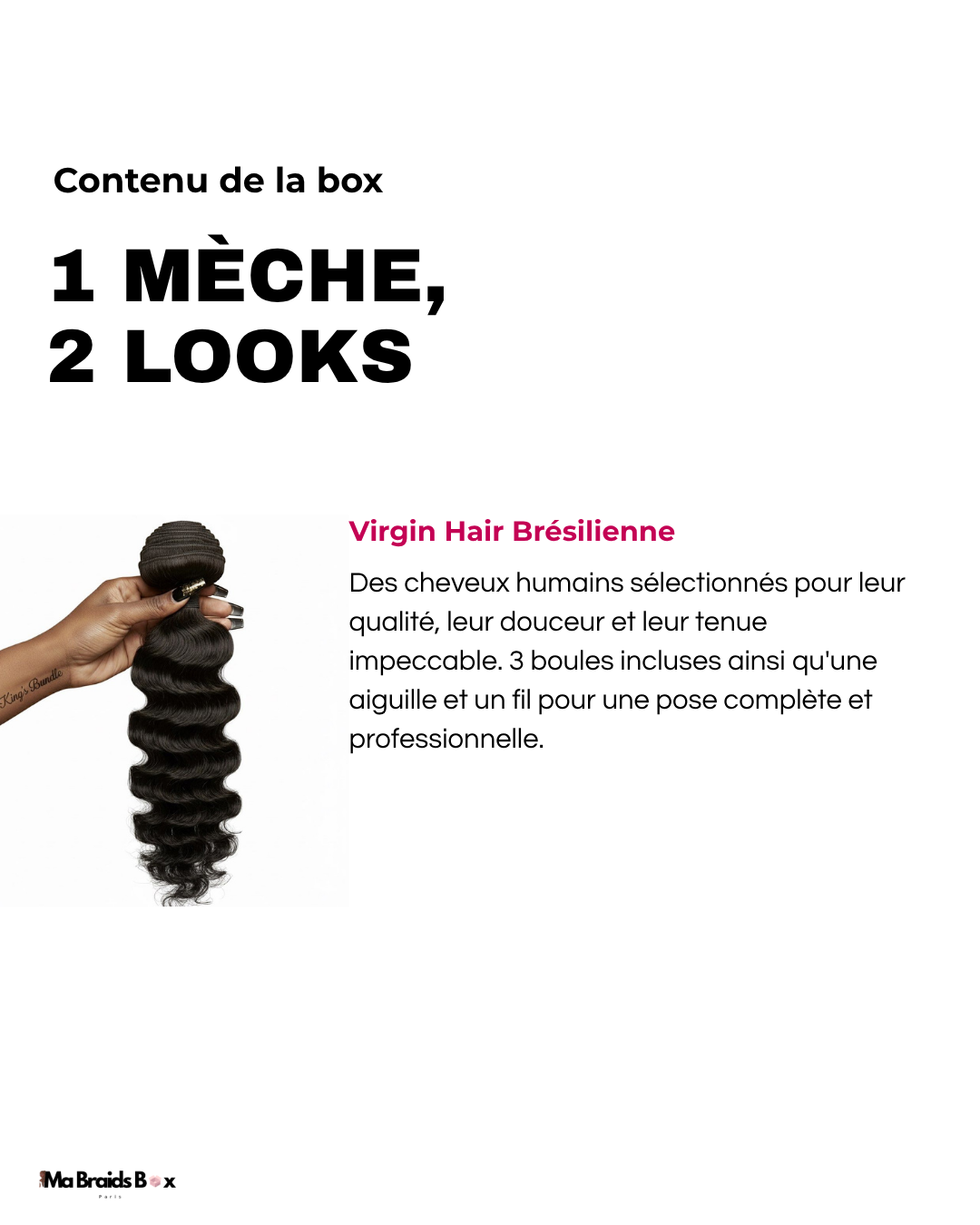 Tissage deep wave (TOP VENTES 🔥)
