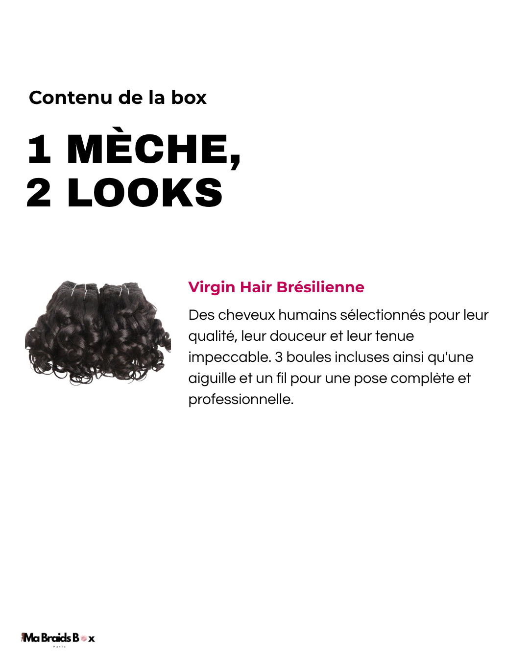 Tissage Bouncy curls