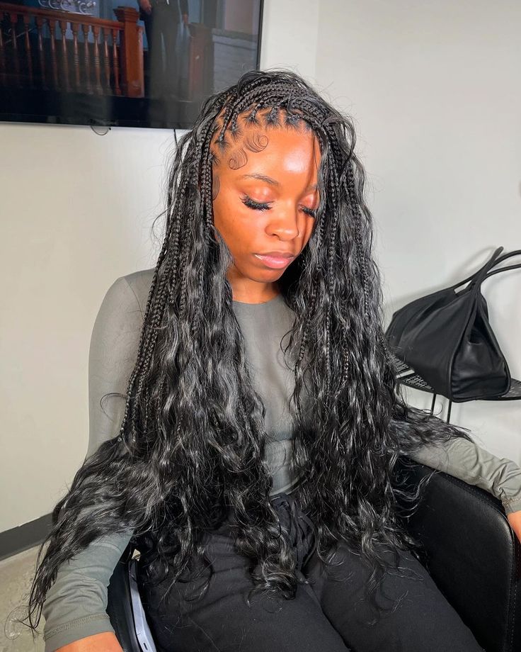 Box boho braids (Body wave)"TOP VENTES" 🔥