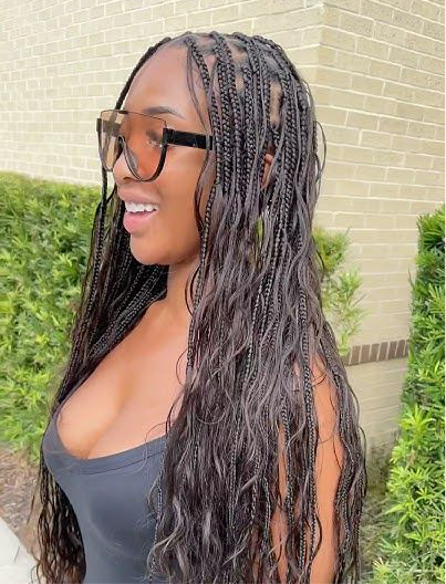 Box boho braids (Body wave)"TOP VENTES" 🔥