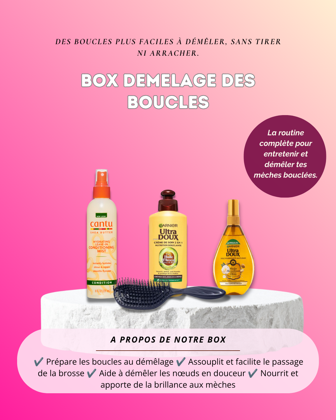 Box Démêlage Boucles