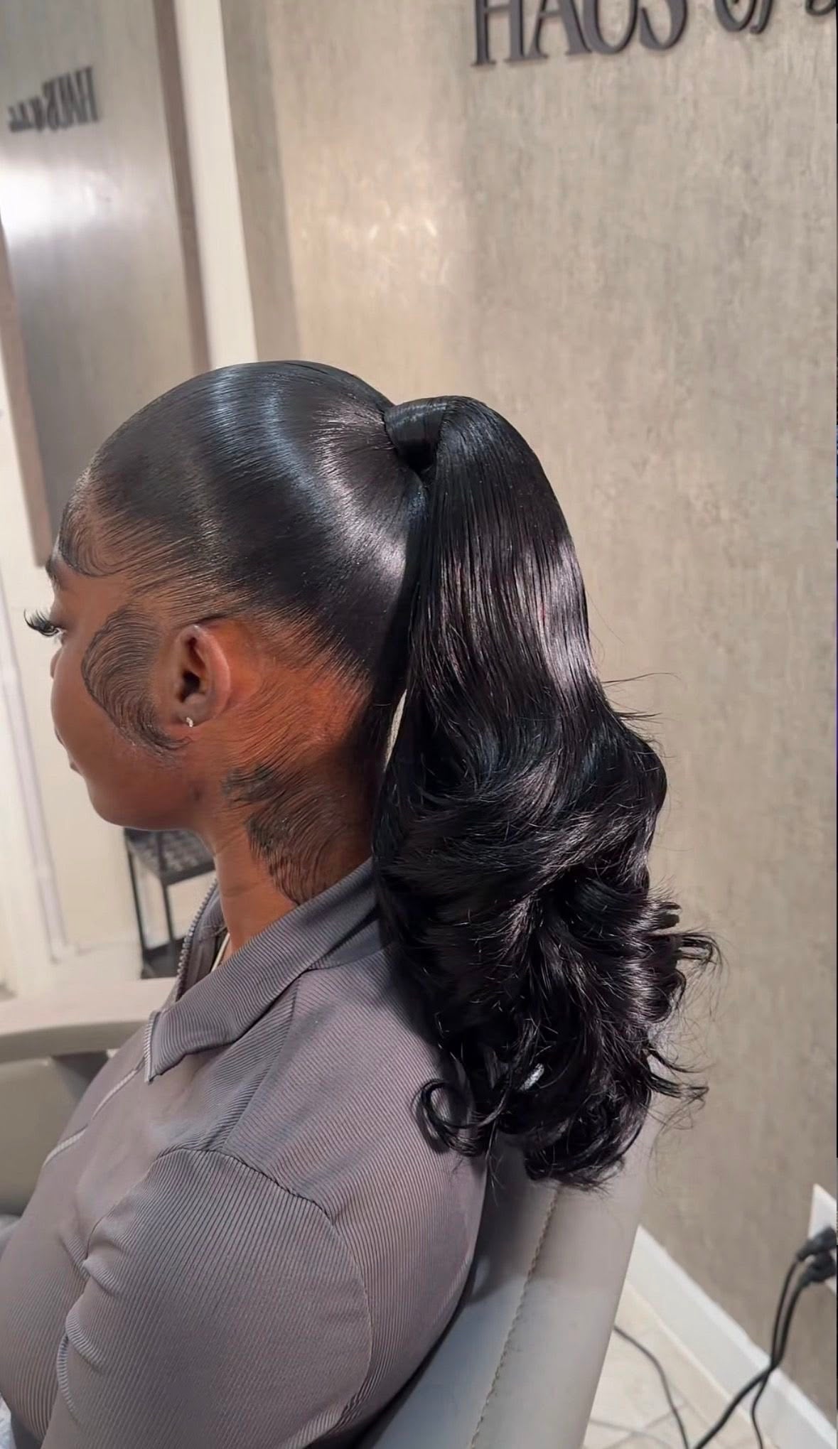 Box ponytail