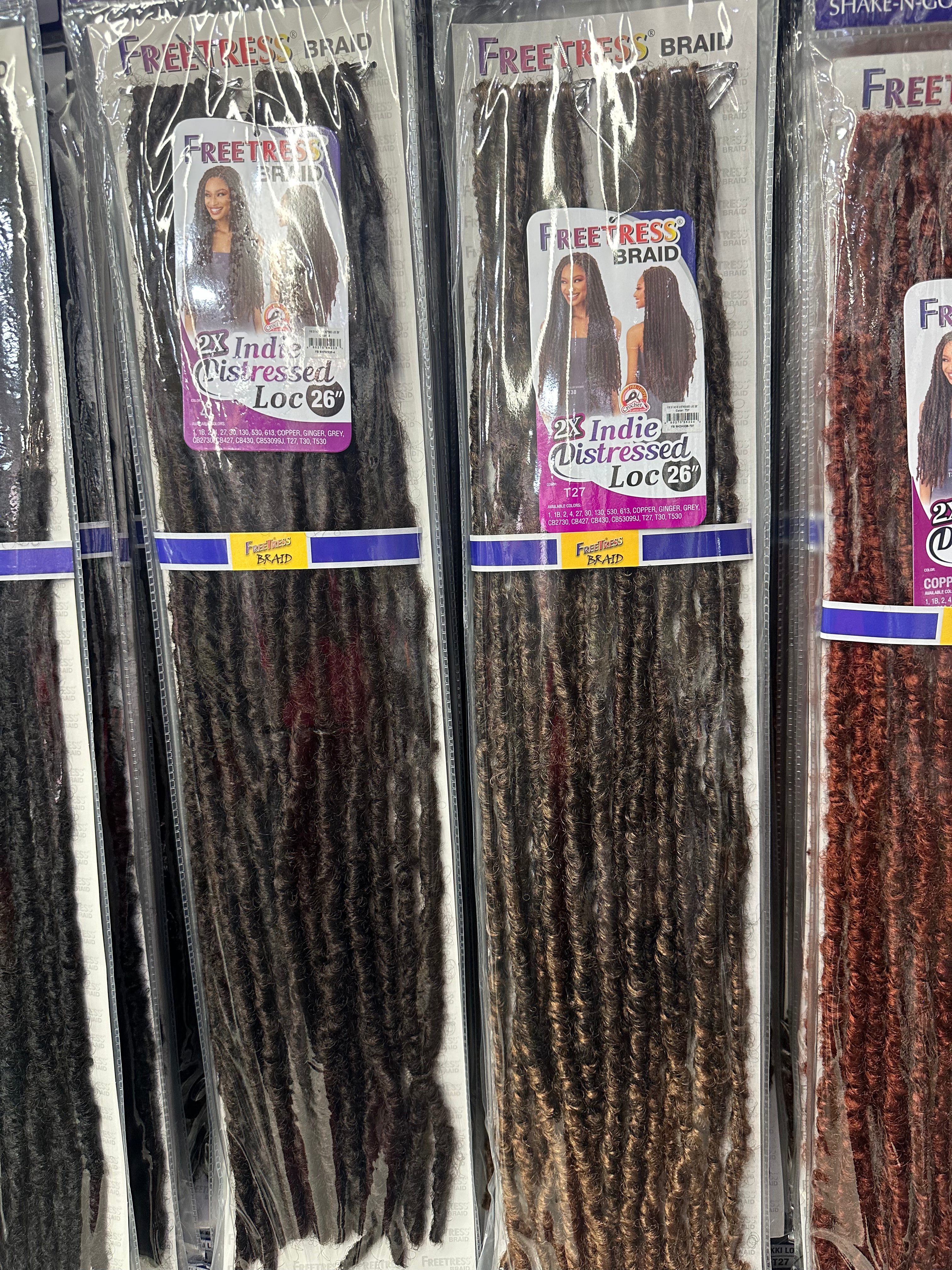 soft locs Mabraidsbox Produits cosmétiques ou mèches en plus.