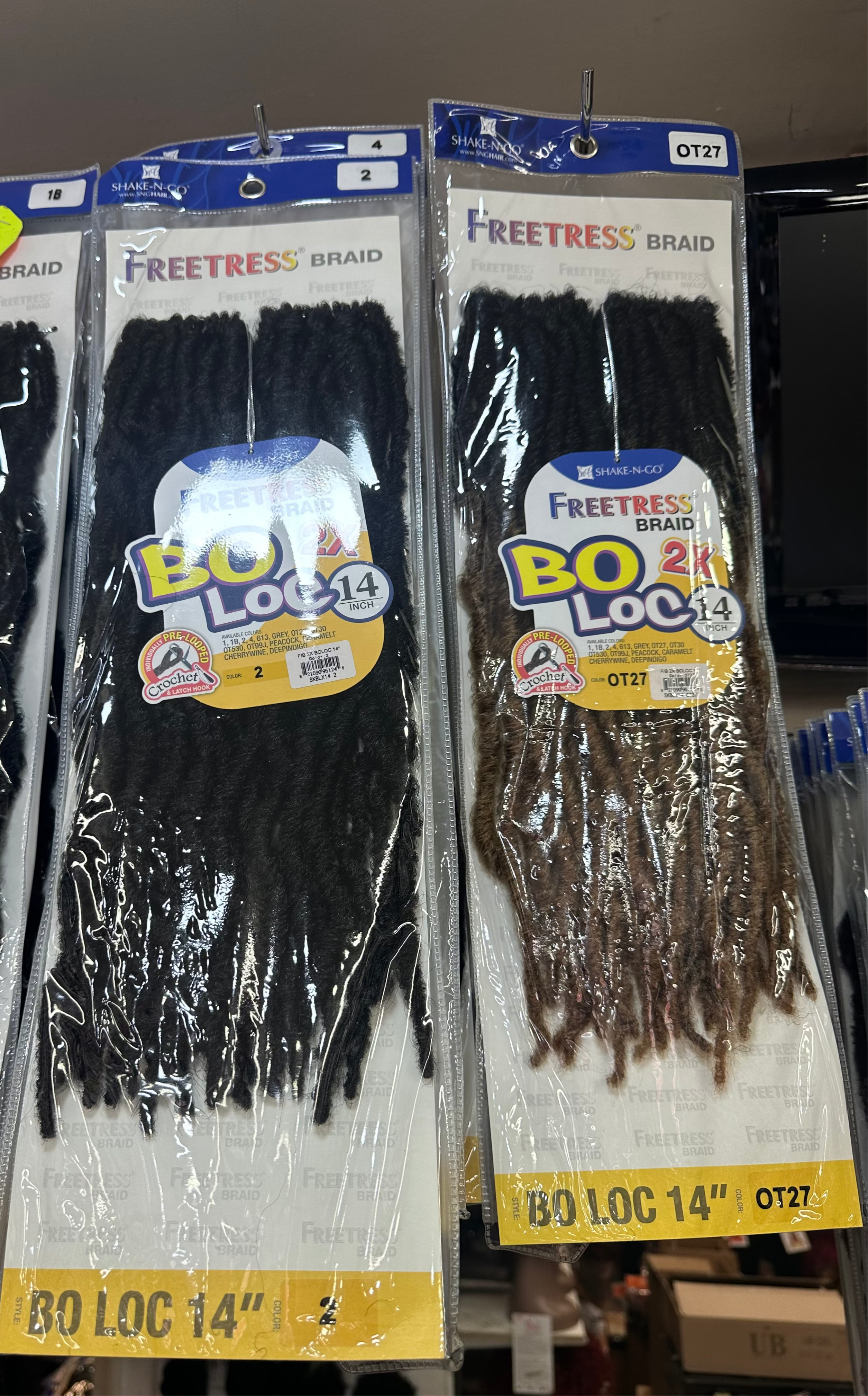  xpression pre-étirée Mabraidsbox Produits cosmétiques ou mèches en plus.