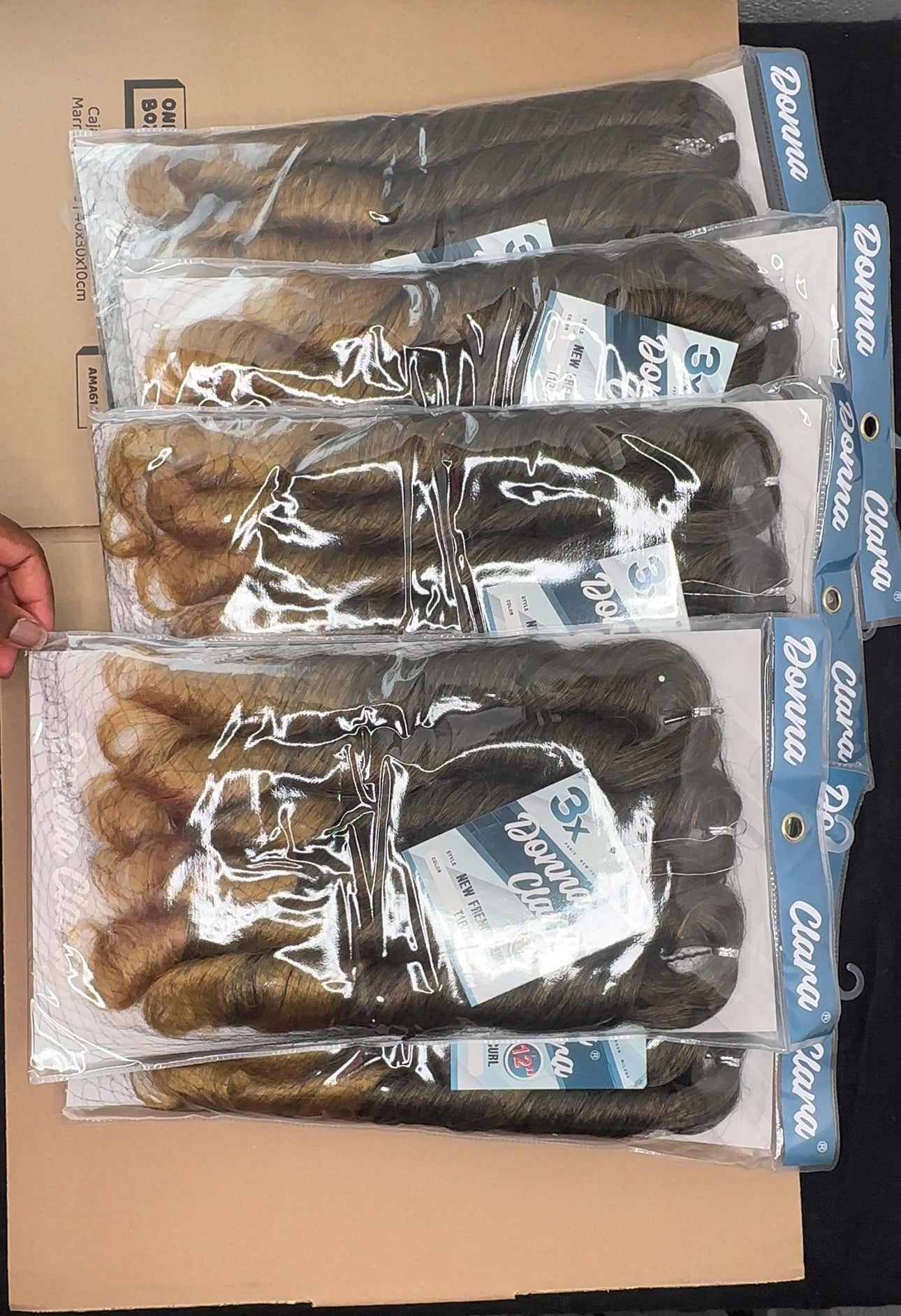 Box French curl - Mabraidsbox Box French curl