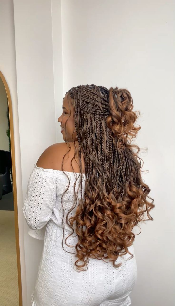 Box French curl - Mabraidsbox Box French curl