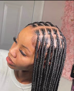 Box Braids( Braids, knotless braids, nattes collées, vanilles) - Mabraidsbox Box Braids( Braids, knotless braids, nattes collées, vanilles)